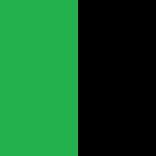 Zielony / czarny